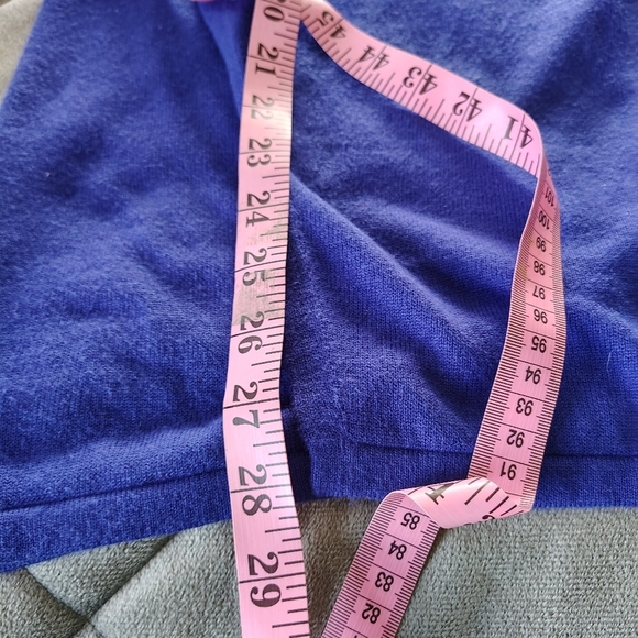 Lilly Pulitzur Blue Open Front Cardigan Sweater XS - Picture 11 of 11